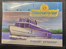 Official Walt Disney World Transportation Motor Cruiser #5 of 18 Collector Card picture