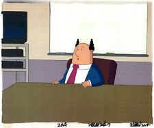 (Sale) DILBERT Animation Cel:  Dil's BOSS at Path-E-Tech Engineering Conf. Room picture