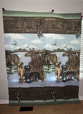 Retro Large Duck Hunting with Dogs Blanket picture