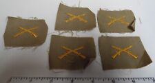 U.S Armed Forces Cloth Infantry Crossed Rifles Shoulder Patch Set Of 2 New picture