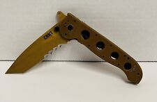 CRKT M16-14DSFG Tanto Carson Large Tactical Folding Knife G-10 Desert picture