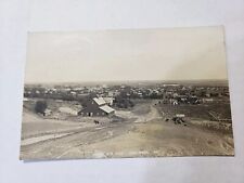 RPPC ORD NEBRASKA 1911- City Shops - Aerial Vie Birds Eye View  1911 -5.5 X 3.5 picture