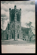 Vintage Postcard 1901-1907 St. Paul's (Episcopal) Church, Pawtucket, RI picture