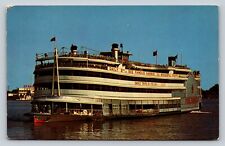 S.S. President Sightseeing Steamer NEW ORLEANS Louisiana Vintage Postcard 0796 picture