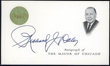 Chicago Mayor Richard J. Daley Signed Card & Letter picture