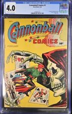Cannonball Comics #1 2/44 Rural Home CGC 4.0 picture