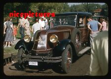 Vintage 1920s car - Car Show 1952 Red Border Kodachrome slide picture