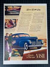Vintage 1939 Nash Print Ad picture