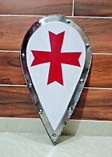 Knight Functional Cross Warrior Templar Shield Medieval Knight Shield picture