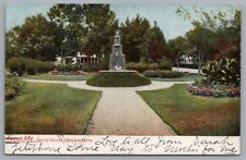 Central Fountain Soldiers Home Togus Maine Postcard picture