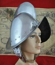 Halloween Antique Helmet Medieval Spanish Helmet Morion Steel Armor Helmet picture
