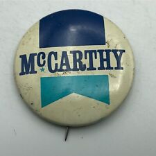 1968 Vtg Eugene McCarthy Presidential Campaign Button Pin Pinback Horn Phila H7 picture
