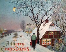 Merry Christmas (Vintage Reproduction Image) --POSTCARD picture