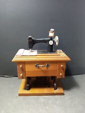 ❤Vintage Berkley Designs Sewing Machine Music Box Plays 