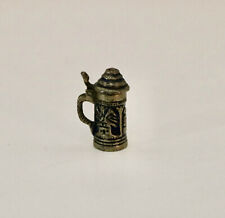 Trans World Airlines TWA beer stein miniature charm sterling picture