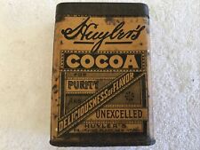 HUYLER’S COCOA VINTAGE TIN, IRVING PLACE, NEW YORK…RARE VARIATION  picture