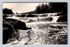 Strongs MI- Michigan, Lower Tahouamenon Falls, Antique, Vintage Postcard picture