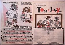 Vintage 1980s 💖 Tom and Jerry McDonald's Happy Meal Bag, Droopy and Spike Too picture