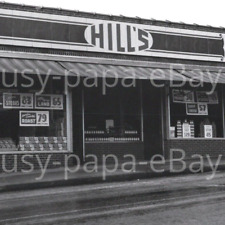 1930s Hill's Shop Store Storefront William Hughes Duryea Islip New York Photo picture