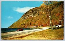 Postcard Autumn In Vermont, Lake Willoughby & Mt. Pisgah, Vermont Posted 1956 picture