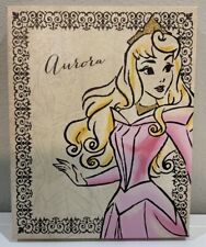Artissimo Disney Princess Aurora Wrapped Frame Canvas Wall Art 8 X 10 picture