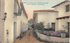 De La Guerra Studios, Santa Barbara, CA c1920s Hand-Colored Albertype Postcard picture