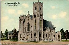 1st Lutheran Church, Oklahoma City, Oklahoma - Postcard picture
