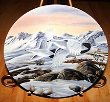 ON GOLDEN WINGS Daylight Flight Snow Geese Snow Goose Plate picture