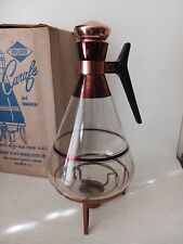 Vintage Inland Glass Coffee Carafe With Warmer And Box picture