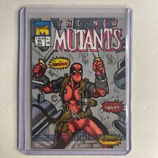 2016 Marvel Masterpieces Jusko What If Sketch Michael Mastermaker PSC Deadpool picture