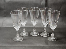 FOSTORIA KIMBERLY 24% Lead Crystal STEM 2990 Fluted Champagne Glass - Set Of 5 picture