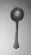 17TH CENTURY PEWTER SPOON with CROWN MARK. picture