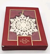 Lenox 2023 Snow Fantasies Snowflake Ornament Annual Christmas 4 Inch NIB picture