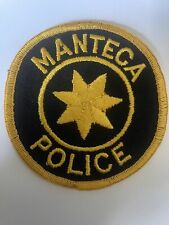 Very Old Manteca California Police Patch picture