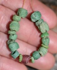 Rare Ancient Glass Excavated Dig Beads Afghanistan Trade Circa 1000 Years Old picture