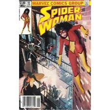Spider-Woman #50 Newsstand - 1978 series Marvel comics VF minus [w  picture