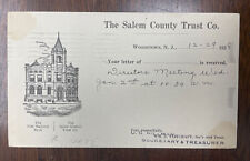 1928 The Salem County Trust Co. Woodstown New Jersey picture
