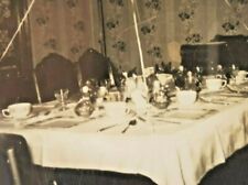 Vintage 1950 B&W Photograph Table Set for a Baby Shower Party Philadelphia picture