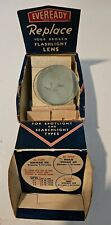Vintage Eveready Flashlight Replacement Lens Store Display No. 102 34 Lenses picture