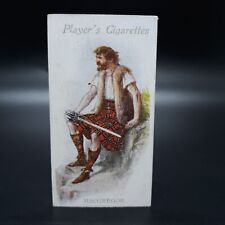 1908 Player's Cigarettes Highland Clans #2 Macgregor Rare Antique Tobacco Card picture