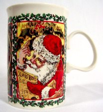 Coffee Mug Dunoon Santa Claus Vintage Christmas from Victorian Prints picture