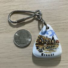 Vintage Beaune France Hospices de Beaune Keychain Key Ring #41942 picture