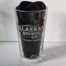 Alaskan Brewing Co. 1997 Smoked Porter Pounder  Beer Glass 5 7/8