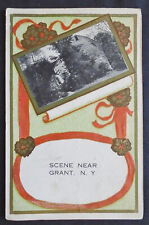 Scene Near Grant, NY, unusual design, postmarked 1914 picture