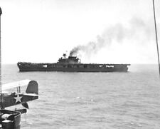 USS Yorktown CV-5 During Battle of Midway Photo picture