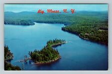 Big Moose NY-New York, Big Moose Lake, Craig Point, Vintage Postcard picture