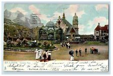 1908 St. Louis Missouri MO, Tyrolean Alps Word's Fair Tuck's Antique Postcard picture