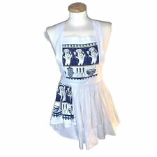 Estate Homemade Pillsbury Doughboy Poppin’ Fresh Apron w Built-in Kitchen Towel picture