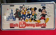 Disney - Walt Disney World Vintage License Plate Featuring Characters picture