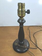Antique Yost Paddle Switch Wooden Lamp picture